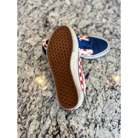 VANS men’s size 6 red white and blue - Picture 11 of 13